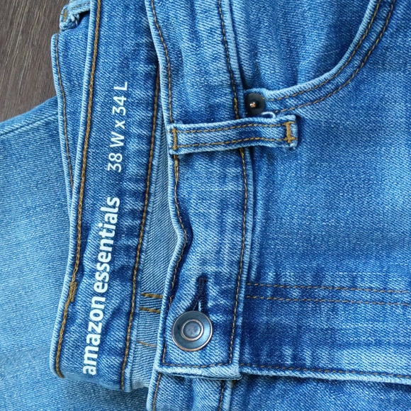 Amazon Essentials Men's Slim-Fit Boot Cut Size 38W x 34L - Picture 3 of 7